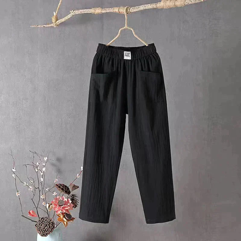 Pantalones holgados para mujer