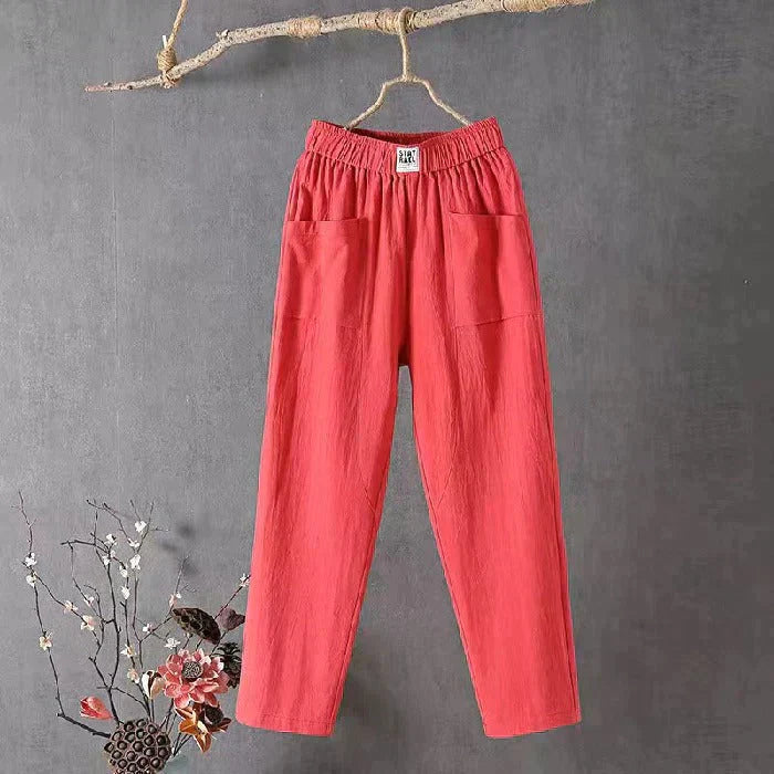 Pantalones holgados para mujer