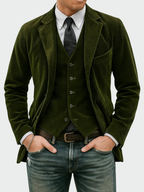 Tommy™ | Conjunto de 2 piezas: blazer y chaleco