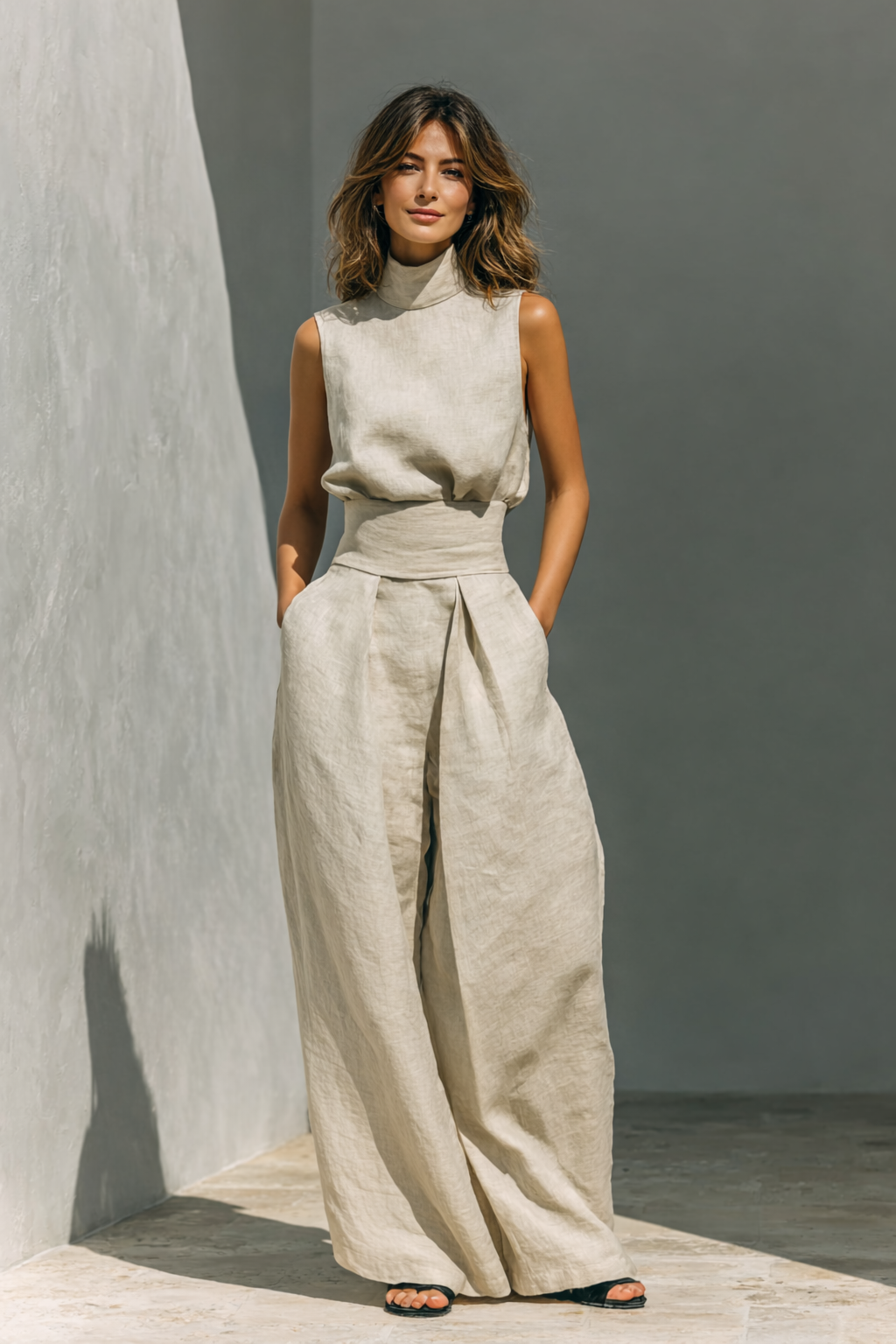 Maria - Conjunto de cuello alto