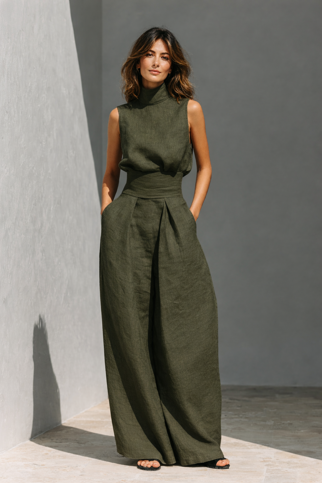 Maria - Conjunto de cuello alto