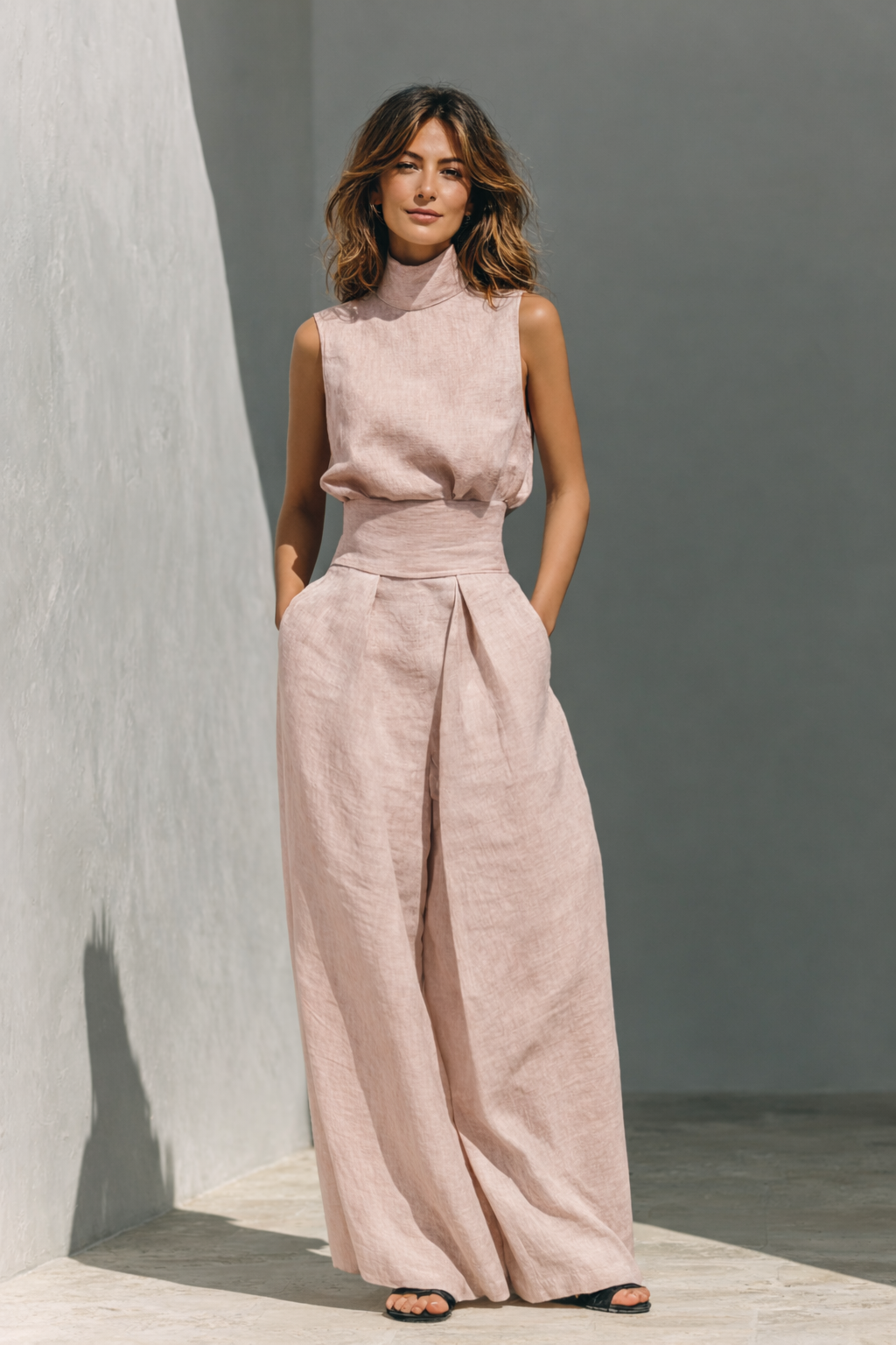 Maria - Conjunto de cuello alto