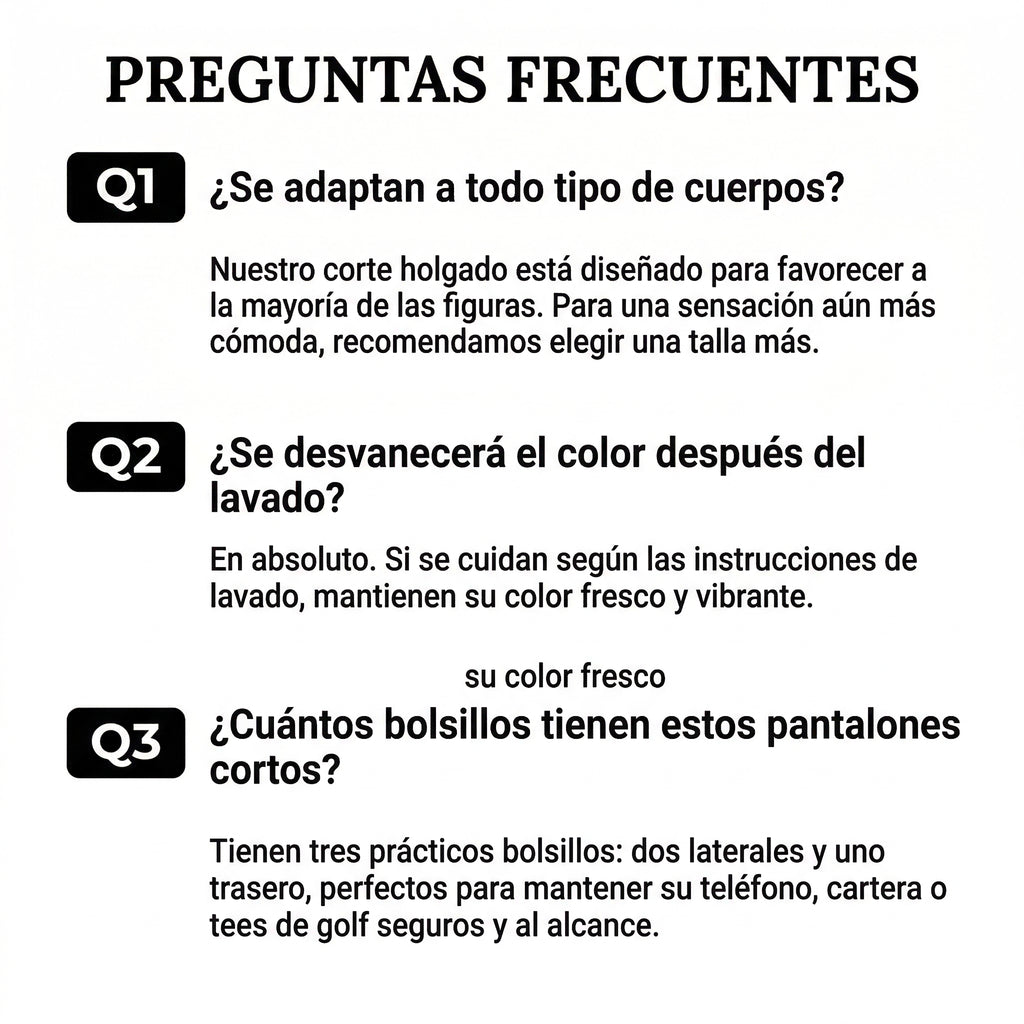Chino corto elástico