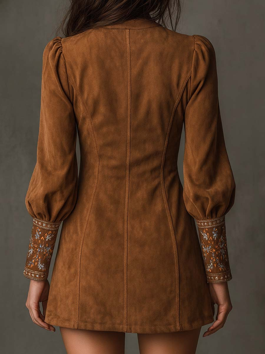 Lunori™ | Vestido mini vintage