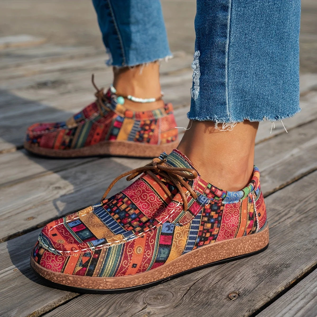 Zapatillas Ortopédicas de Confort Multicolor para Mujer