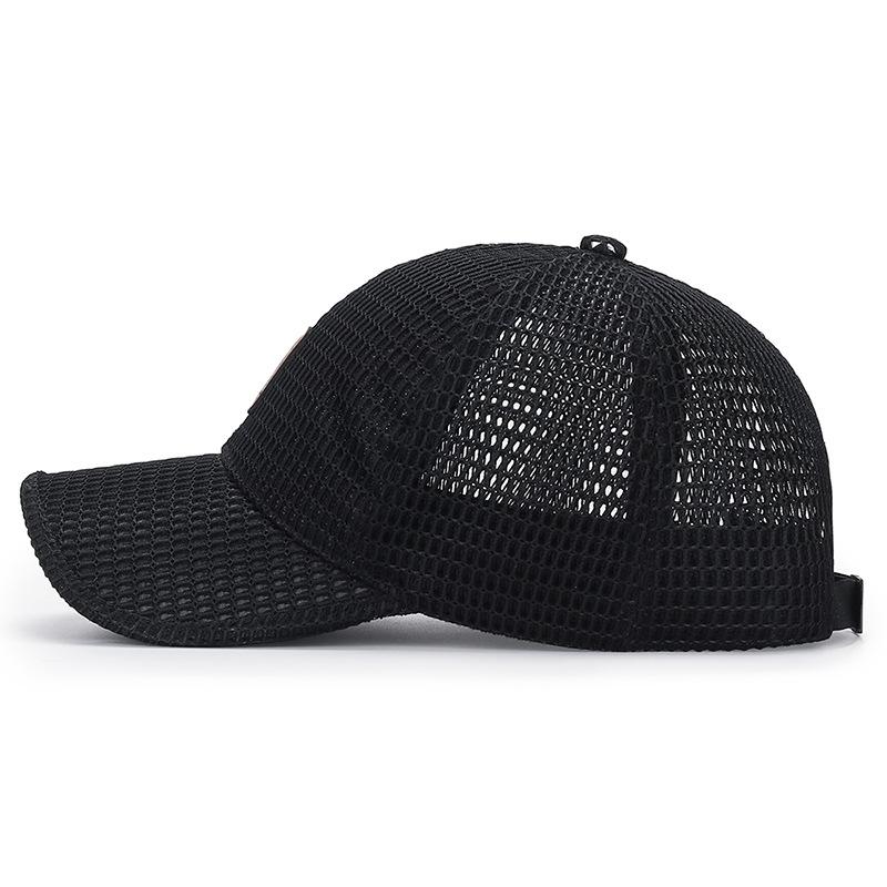 Gorra ligera y transpirable.