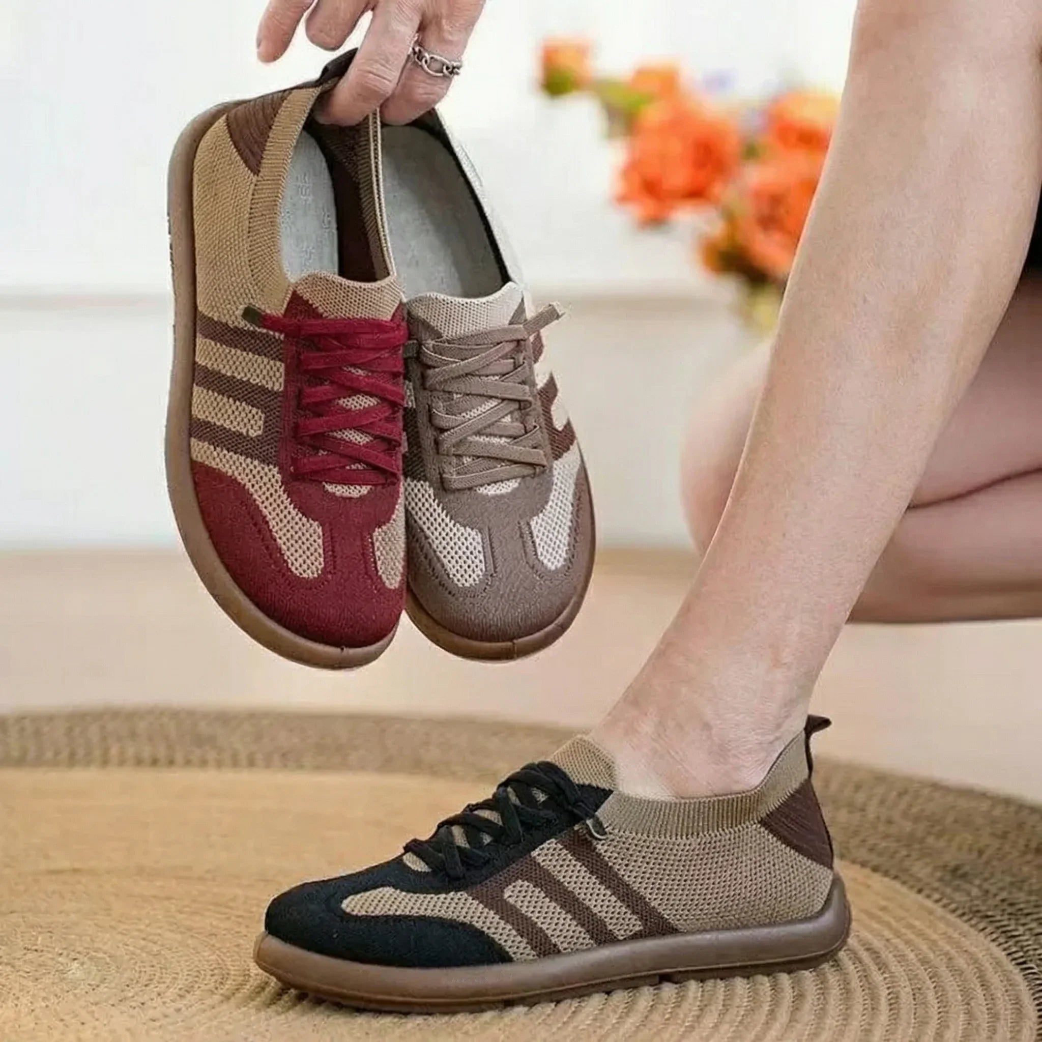 Zapatillas de confort ortopédico para mujer